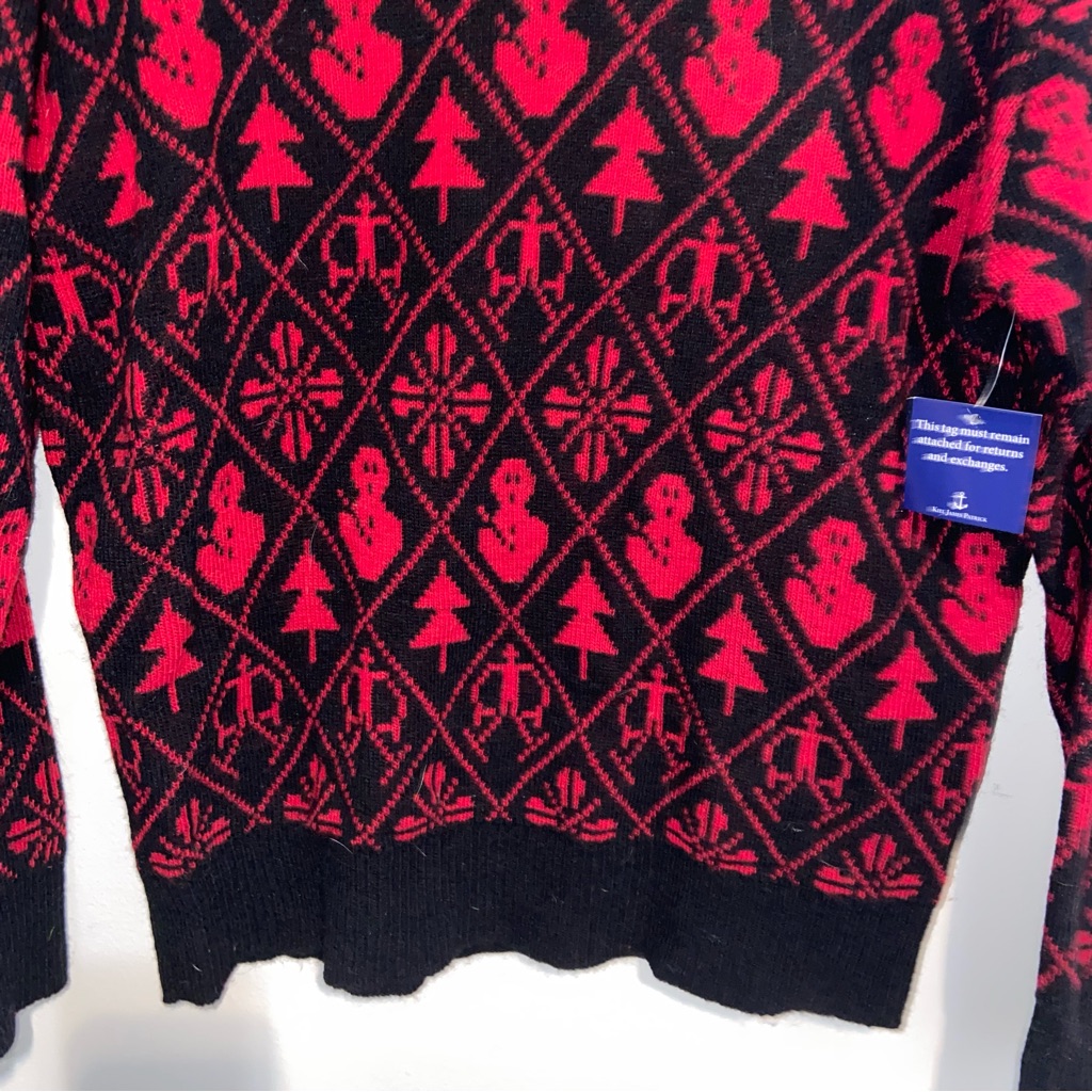 Kiel James Patrick Sweater Womens Large Cozy Cabin Wool Blend Ski Skiing Outdoor — image 7 of 8